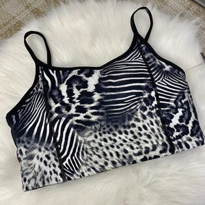Safari Print Sports Bra